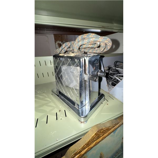 Chrome Art Deco Style Two-Slice Toaster