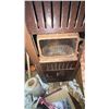 Image 3 : Brown Metal Wood or Coal Burning Heater Stove