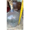 Image 2 : Large Clear Glass Carboy Jug 21 Inches Tall