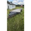 Image 1 : Tandem Axle Flatbed Utility Trailer, Steel Frame, Wood Deck