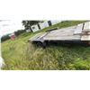 Image 8 : Tandem Axle Flatbed Utility Trailer, Steel Frame, Wood Deck