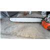 Image 3 : Husqvarna 455 Rancher Gas Chainsaw with Bar and Chain