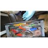 Image 9 : Stanley Tool Chest with Assorted Hand Tools and Socket Set