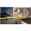 Image 15 : Large Wood and Metal Steamer Trunk with Contents