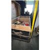 Image 16 : Large Wood and Metal Steamer Trunk with Contents
