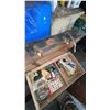 Image 17 : Large Wood and Metal Steamer Trunk with Contents