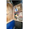 Image 3 : Large Wood and Metal Steamer Trunk with Contents