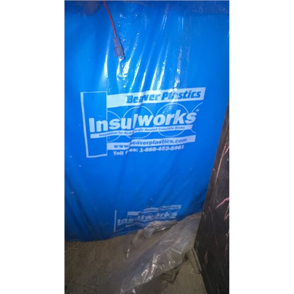 Beaver Plastics Insulworks Blue Insulation Panels Bundle 48" x 96"