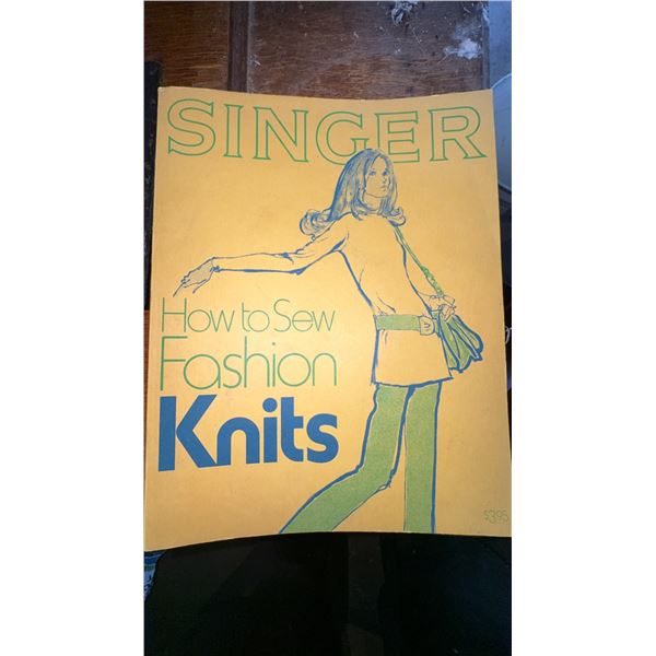 Singer How to Sew Fashion Knits Booklet