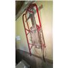 Image 2 : Wood and Metal Sled, 42" x 13"