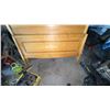 Image 2 : Wooden Headboard and Footboard Set