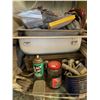 Image 12 : Workshop Hardware, Tools, and Metal Cabinet