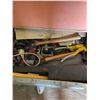 Image 4 : Orange Metal Tool Cabinet with Assorted Tools