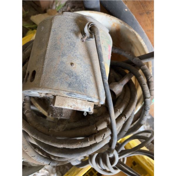 Shop Motors and Vintage Tools Lot