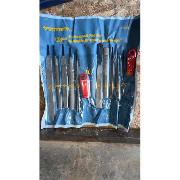 Workbench 12-Piece Professional File Set in Pouch