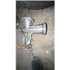 Image 3 : Universal No. 2 Cast Iron Meat Grinder With Wooden Handle