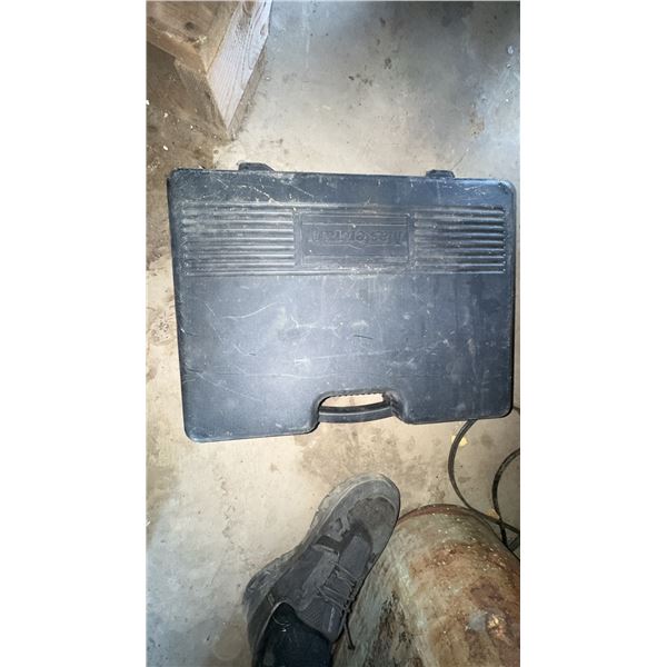 Mastercraft Black Plastic Tool Case