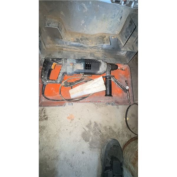 Corded Hammer Drill With Case and Bits