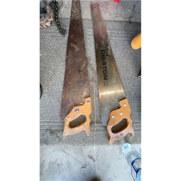 Hand Saws Including Disston Wood Handle