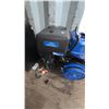Image 3 : Gasoline Engine with Blue Fuel Tank and Black Housing