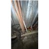 Image 2 : Garage Lot with Tires, Wire, and Metal Items