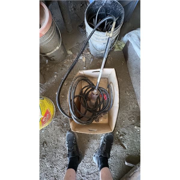 Concrete Vibrator with Long Power Cable