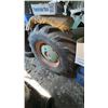Image 3 : Tractor Parts Including Wheels and Body Panels