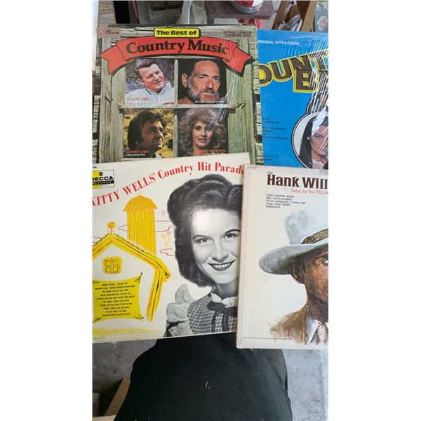 5 Country Music Vinyl Records