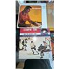 Image 1 : 5 Vintage Country and Hockey Vinyl Records