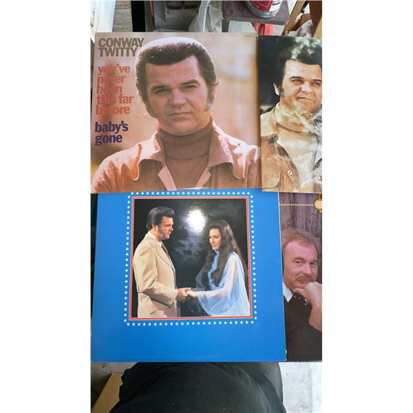 5 Country LPs: Conway Twitty, Loretta Lynn, Garrison Bros