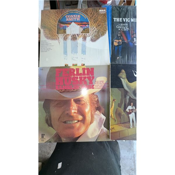 4 Country and Polka Vinyl LP Records