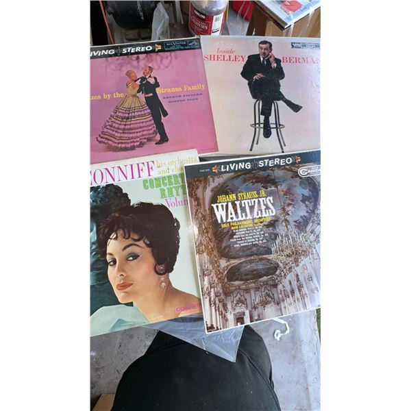 4 RCA Victor Living Stereo Vinyl Records