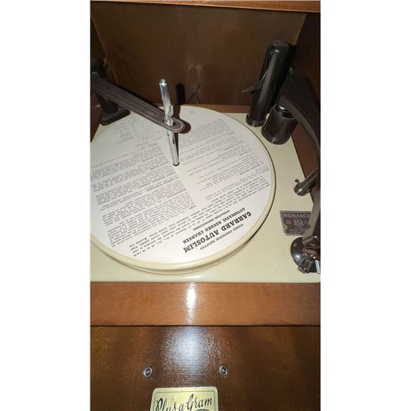 Plus-a-Gram Monarch Supreme Record Player Cabinet