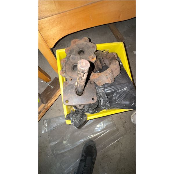 Metal Parts, Power Tool, and Workshop Items Lot