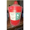 Image 1 : GM Metal Gasoline Can with Warning Labels