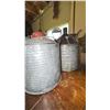 Image 1 : Galvanized Metal Oil Cans with Handles and Spouts