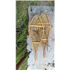 Image 1 : Traditional Wood And Rawhide Snowshoes