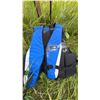 Image 1 : Fluid Adult Blue and Black Life Jacket