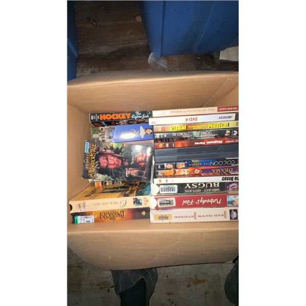 VHS and DVD Movies