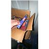 Image 3 : Box of DVDs and VHS Tapes