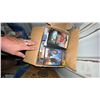 Image 9 : Box of DVDs and VHS Tapes