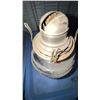 Image 2 : Clear Glass Oil Lamp with Metal Burner Top
