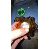 Image 4 : 3 Art Glass Ashtrays—Murano and Viking