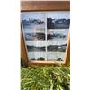 Image 1 : Framed Historical Photo Collage: Railroads and Roads, 1920s-1929