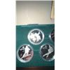 Image 2 : 1988 Calgary Olympic Winter Games Silver $20 Coin Set (12 Coins, RCM)