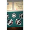 Image 4 : 1988 Calgary Olympic Winter Games Silver $20 Coin Set (12 Coins, RCM)