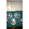 Image 5 : 1988 Calgary Olympic Winter Games Silver $20 Coin Set (12 Coins, RCM)