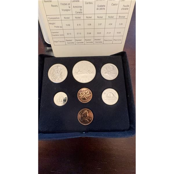 1979 Canada 7-Coin Proof-Like Set with Case and Specifications