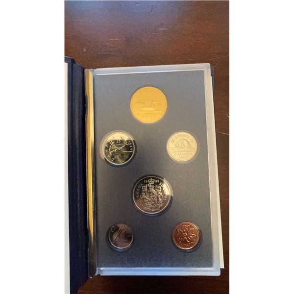 1989 Royal Canadian Mint Proof Coin Set