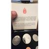 Image 2 : 1976 Canadian Uncirculated Coin Set with Case